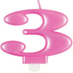 3 Number Candle