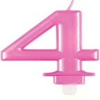 4 Number Candle
