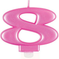 8 Number Candle