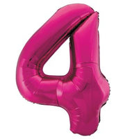 4 Number Balloon