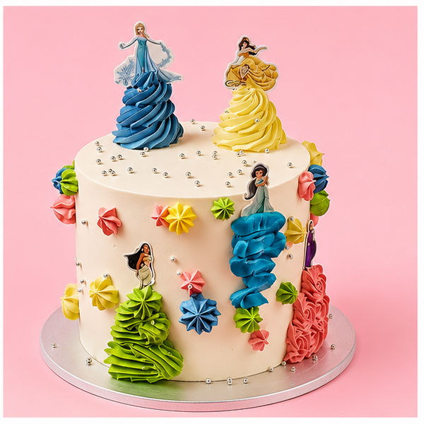 Princess tower cake
