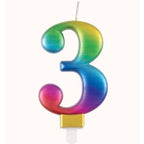3 Number Candle