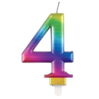 4 Number Candle