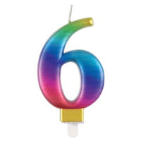 6 Number Candle