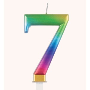7 Number Candle