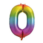 0 Number Balloon