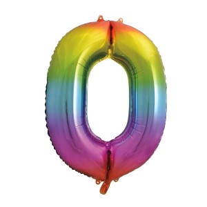 0 Number Balloon