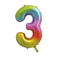 3 Number Balloon