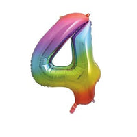 4 Number Balloon