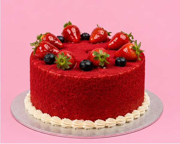 Classic Red Velvet Crunch Cake