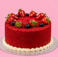 Classic Red Velvet Crunch Cake