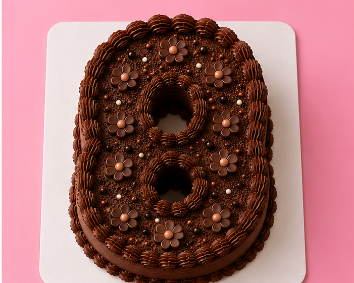 Number Cake - 8