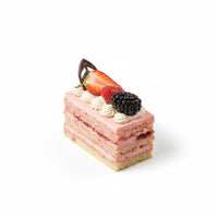 Strawberry Cake Slice