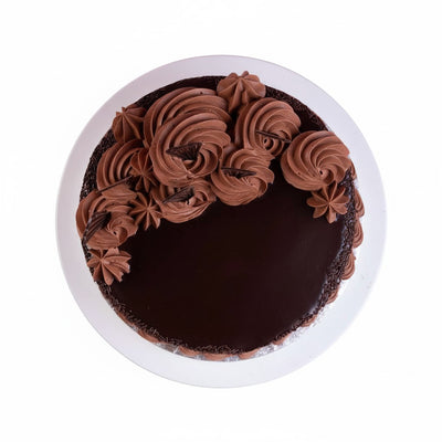 Ganache Swirl Cake
