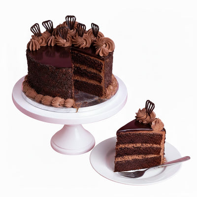 Ganache Swirl Cake