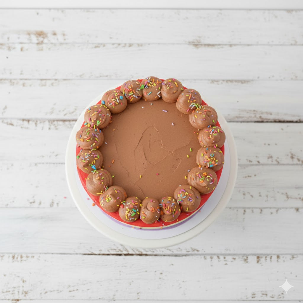 Choco Rainbow Cake
