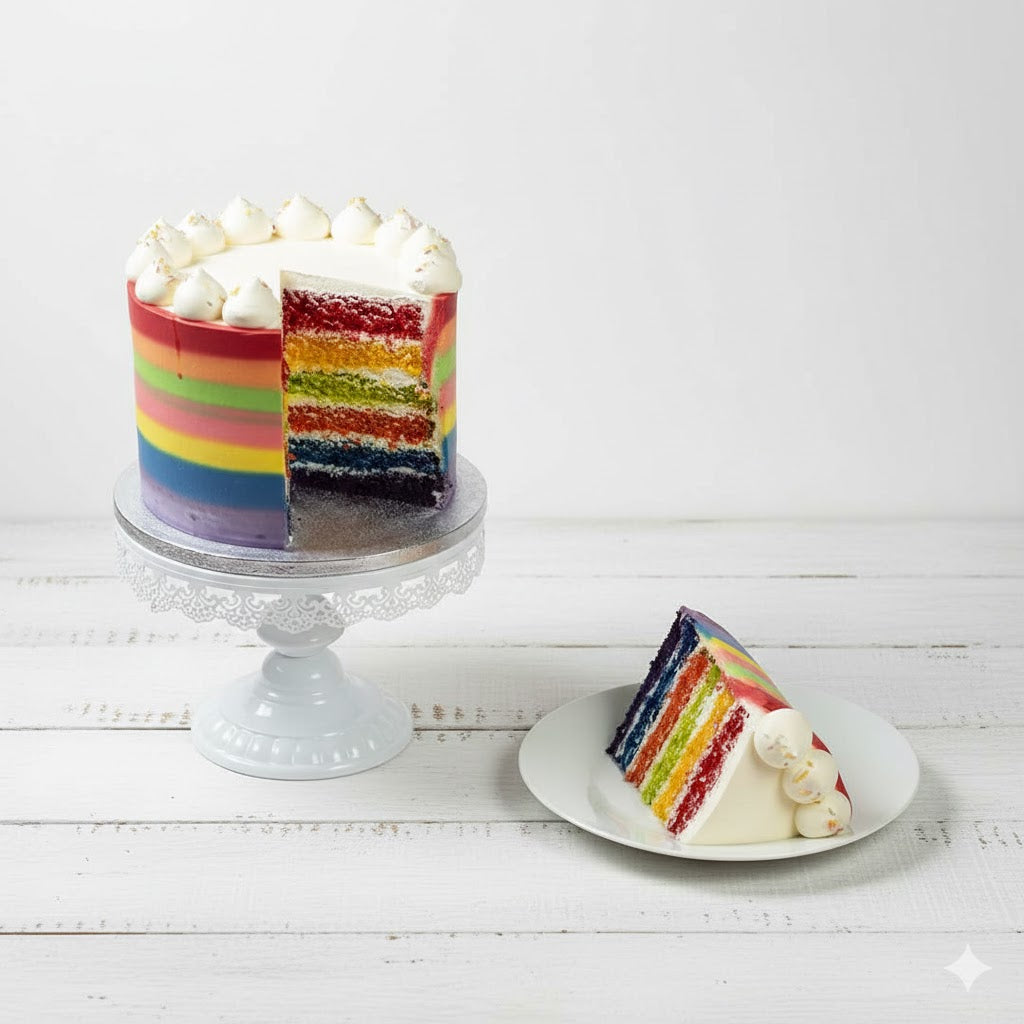 Rainbow Relish Cake