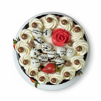 White Choco Tower Cake