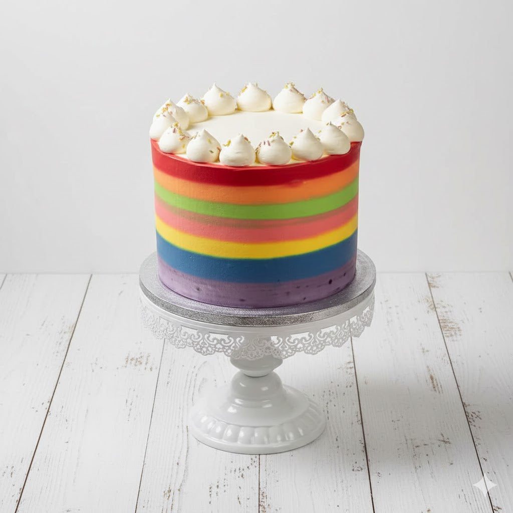 Rainbow Relish Cake