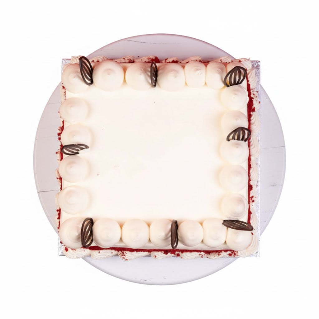 Red Velvet Berry Delight Cake