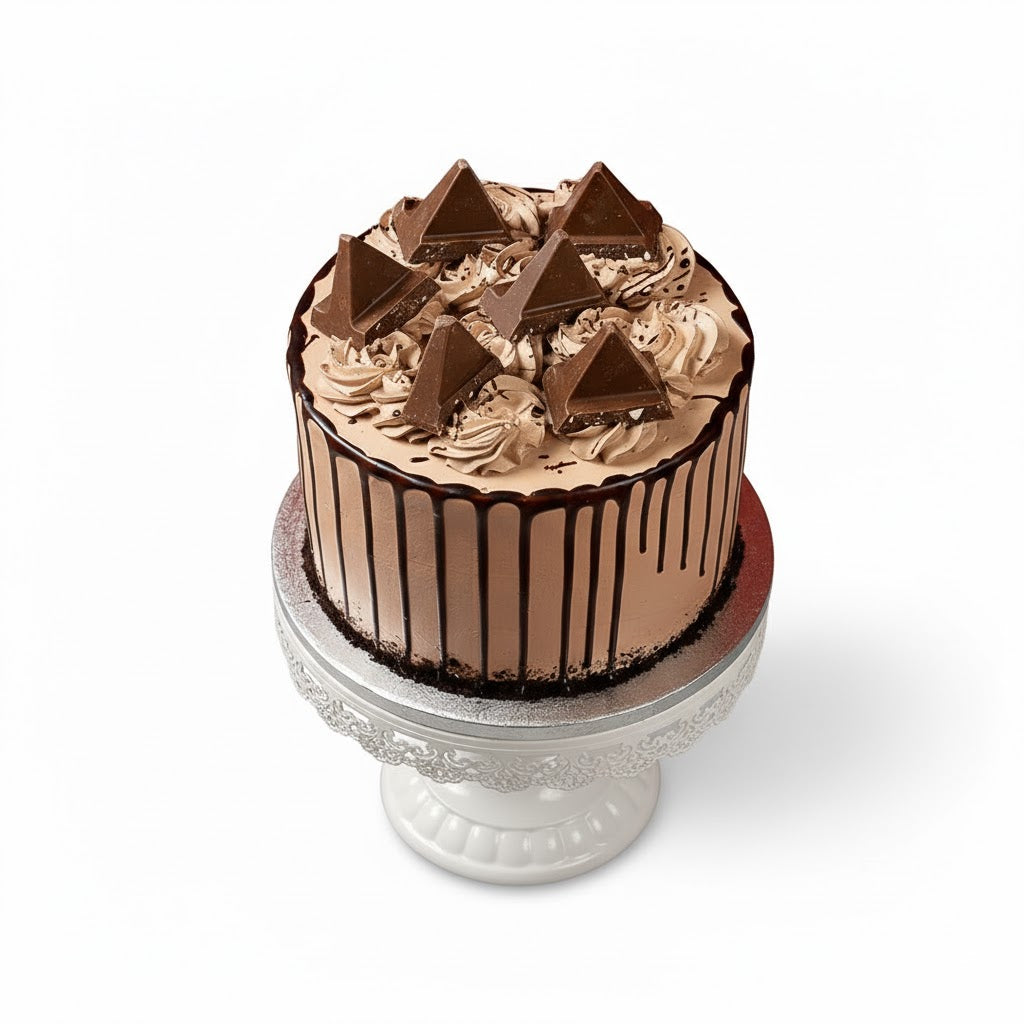 Toblerone Milk Choco Cake