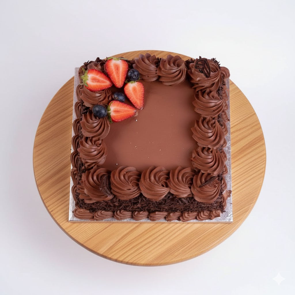 Creamycurl Choco Square Cake