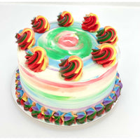 Rainbow Palette Cake