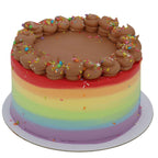 Choco Rainbow Cake