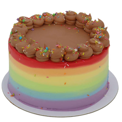 Choco Rainbow Cake