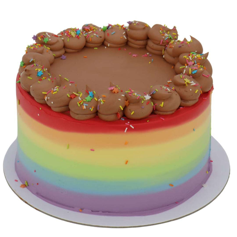 Choco Rainbow Cake