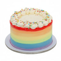 Vanilla Rainbow Cake