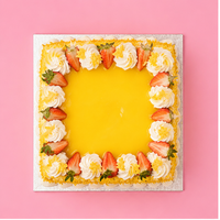 Square Mango Cake